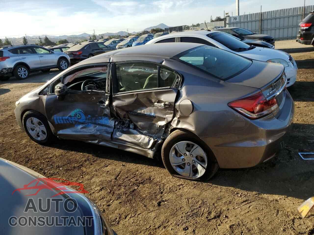 HONDA CIVIC 2013 - 19XFB2F57DE234801