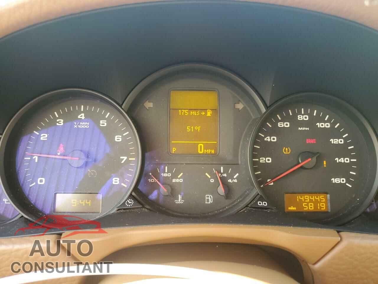 PORSCHE CAYENNE 2009 - WP1AA29P09LA00376