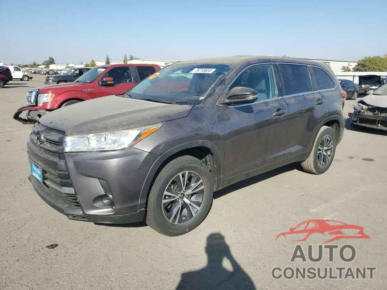 TOYOTA HIGHLANDER 2019 - 5TDZZRFH8KS303252