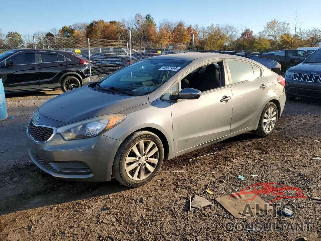 KIA FORTE 2016 - KNAFX4A62G5574870