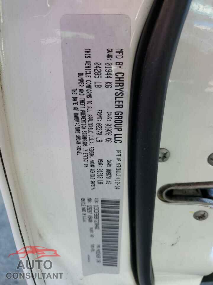 DODGE DART 2015 - 1C3CDFBB8FD238462