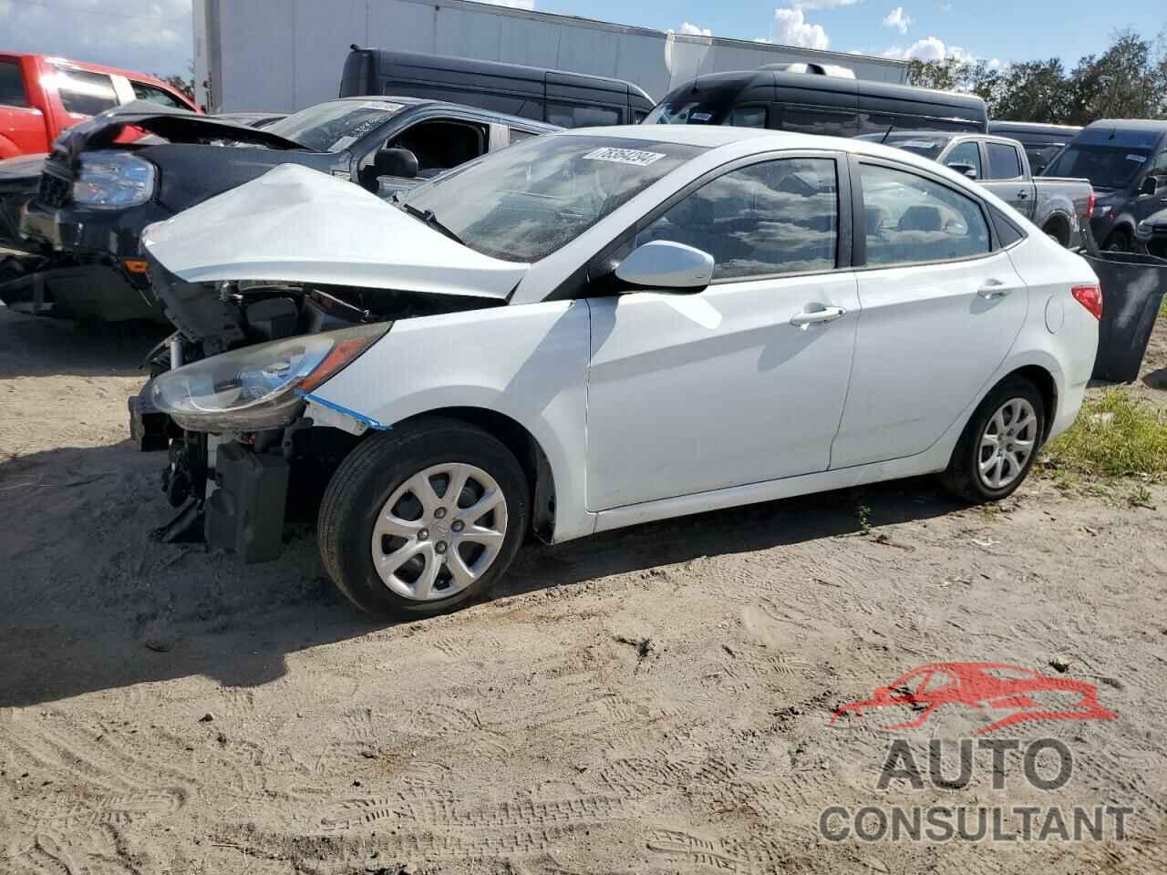 HYUNDAI ACCENT 2012 - KMHCT4AE8CU040003