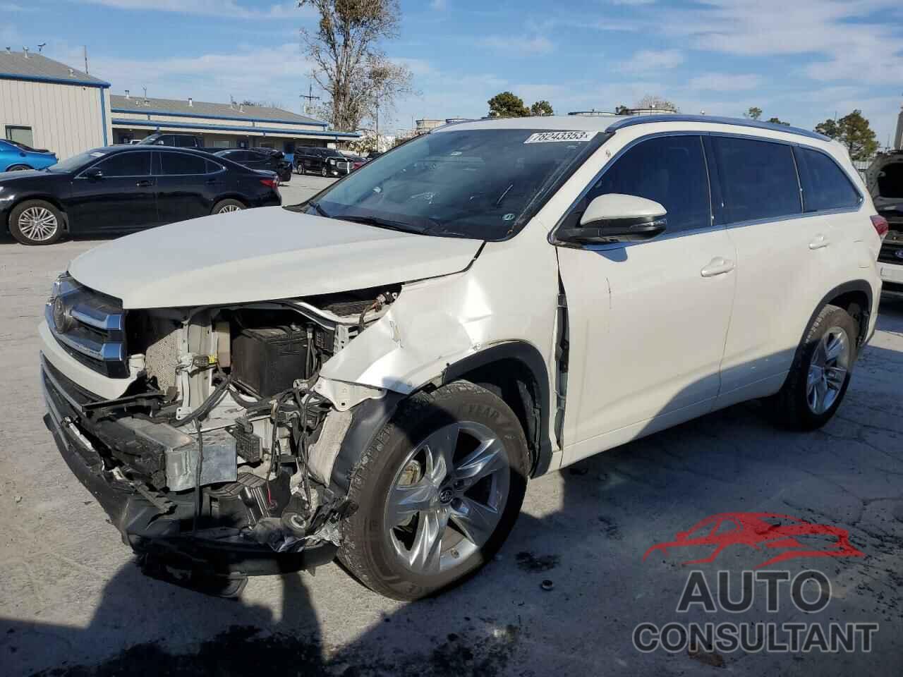 TOYOTA HIGHLANDER 2018 - 5TDYZRFH2JS283011