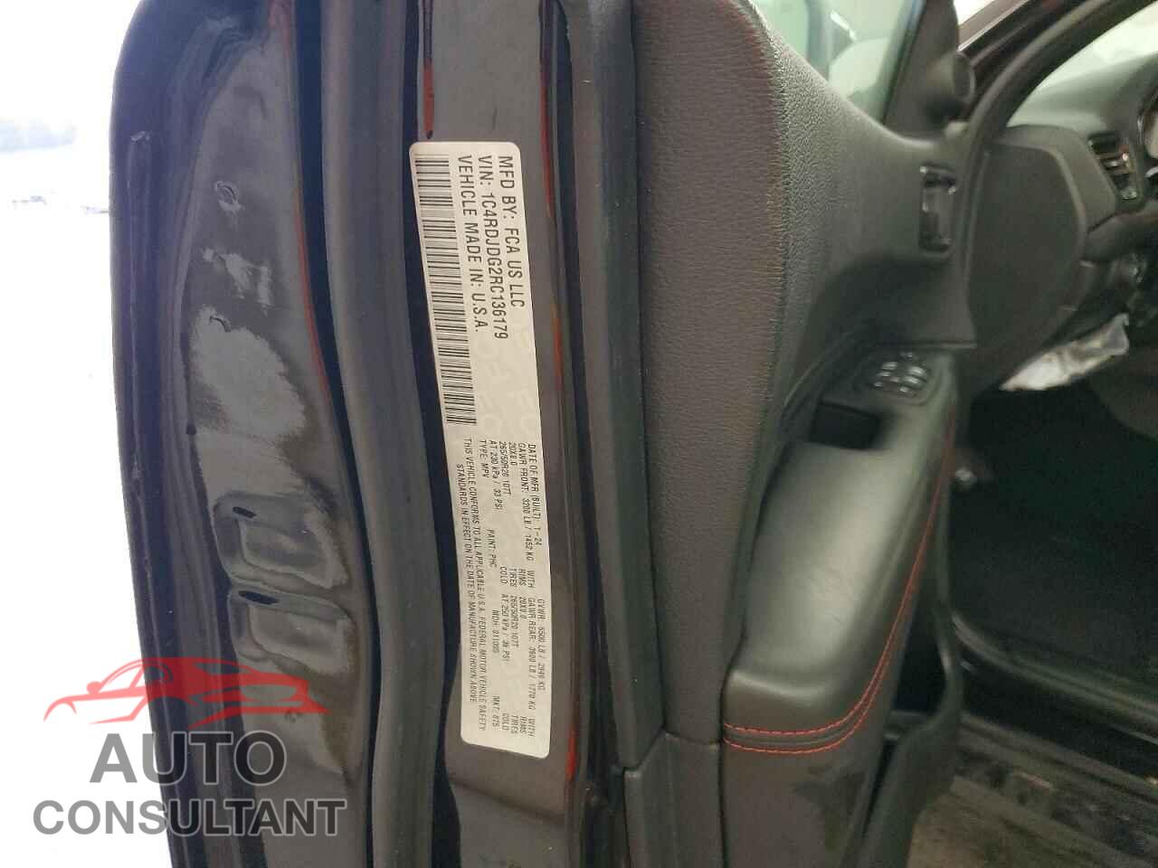 DODGE DURANGO 2024 - 1C4RDJDG2RC136179