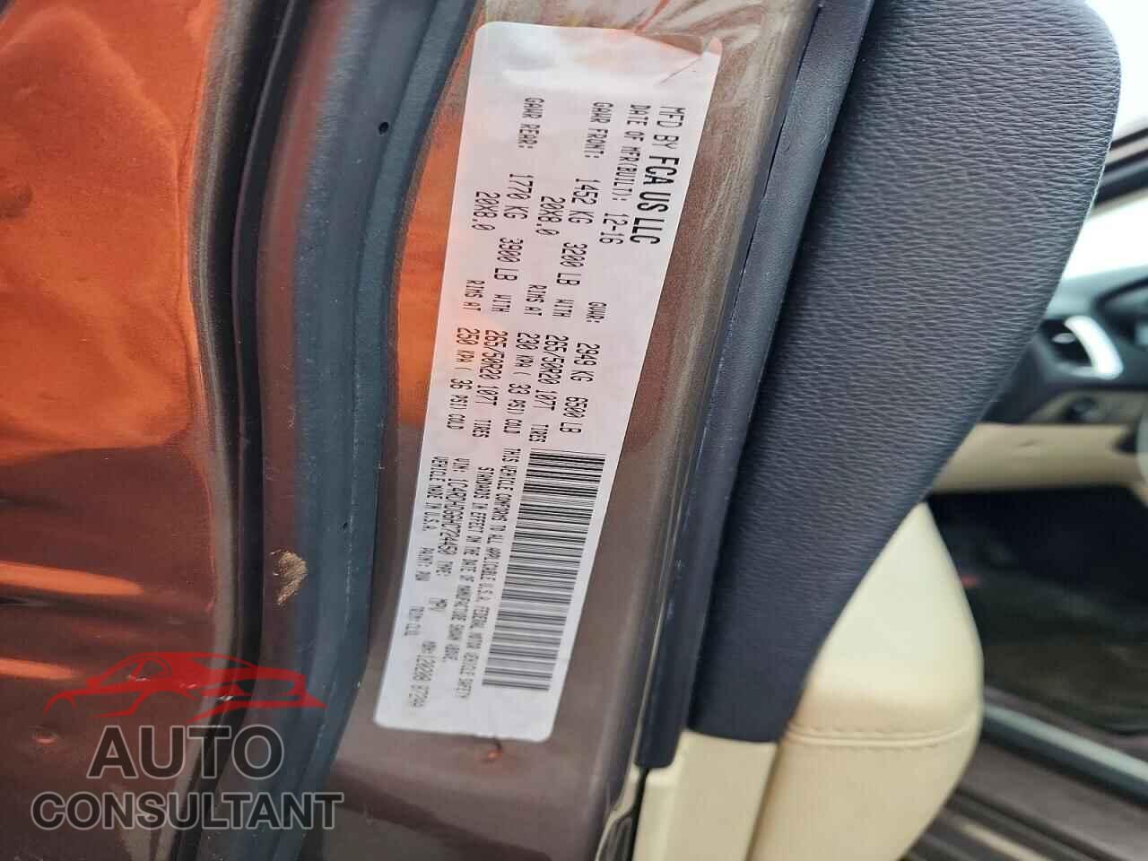 DODGE DURANGO 2017 - 1C4RDHDG6HC724450