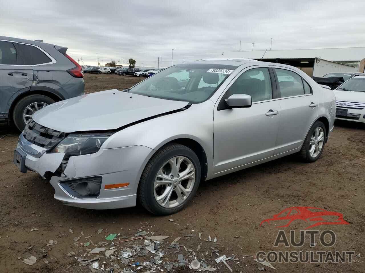 FORD FUSION 2012 - 3FAHP0HG5CR396646