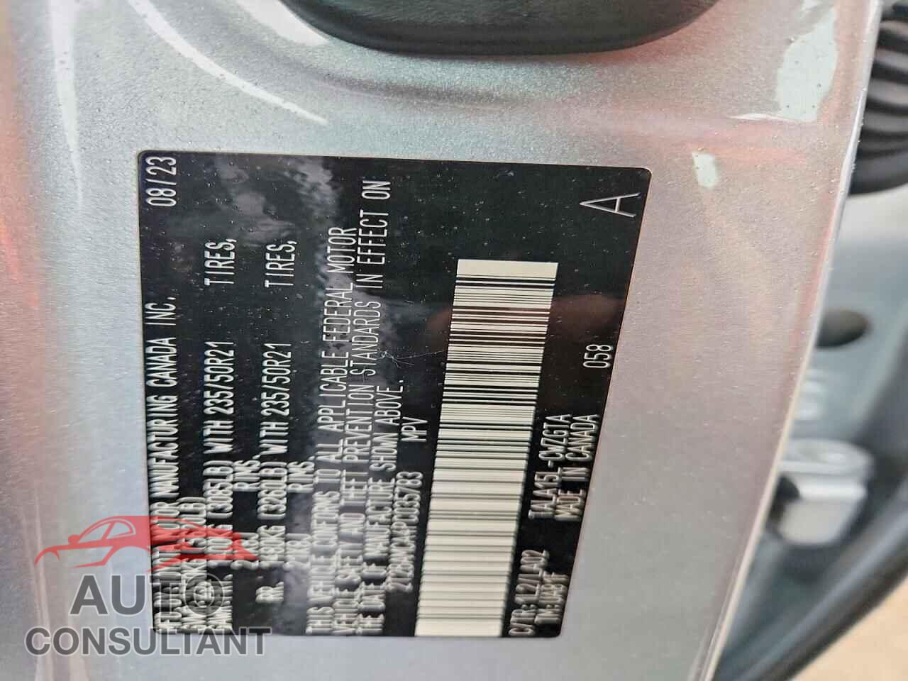 LEXUS RX350 2023 - 2T2BAMCA4PC035783