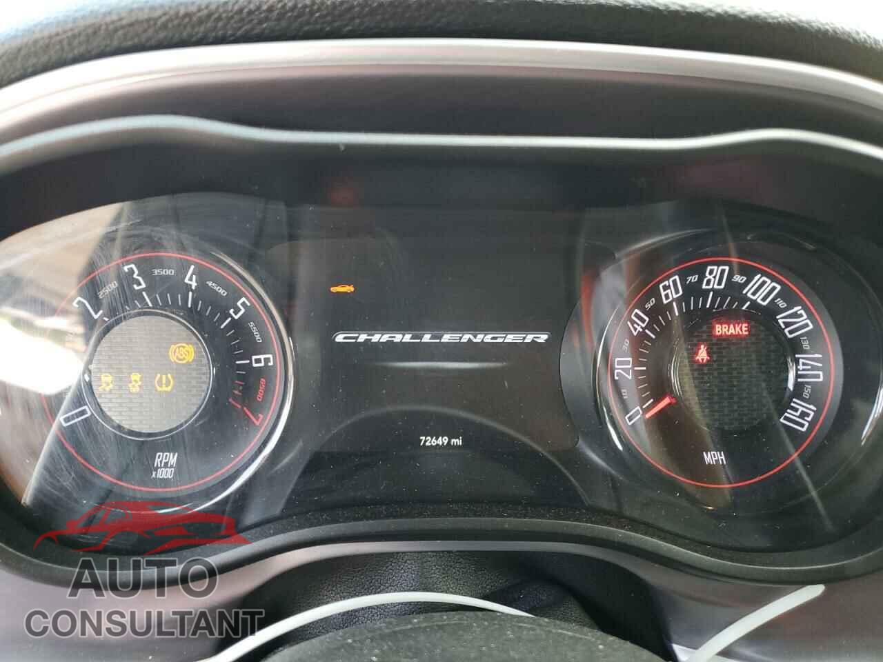 DODGE CHALLENGER 2019 - 2C3CDZAG8KH739640