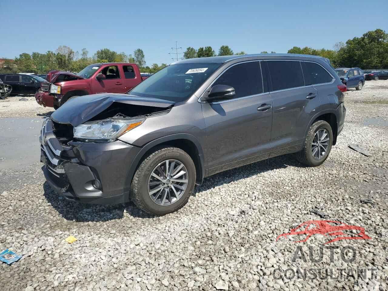 TOYOTA HIGHLANDER 2017 - 5TDJZRFH1HS480456