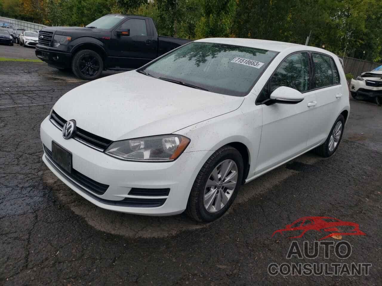 VOLKSWAGEN GOLF 2015 - 3VWRA7AU8FM012379