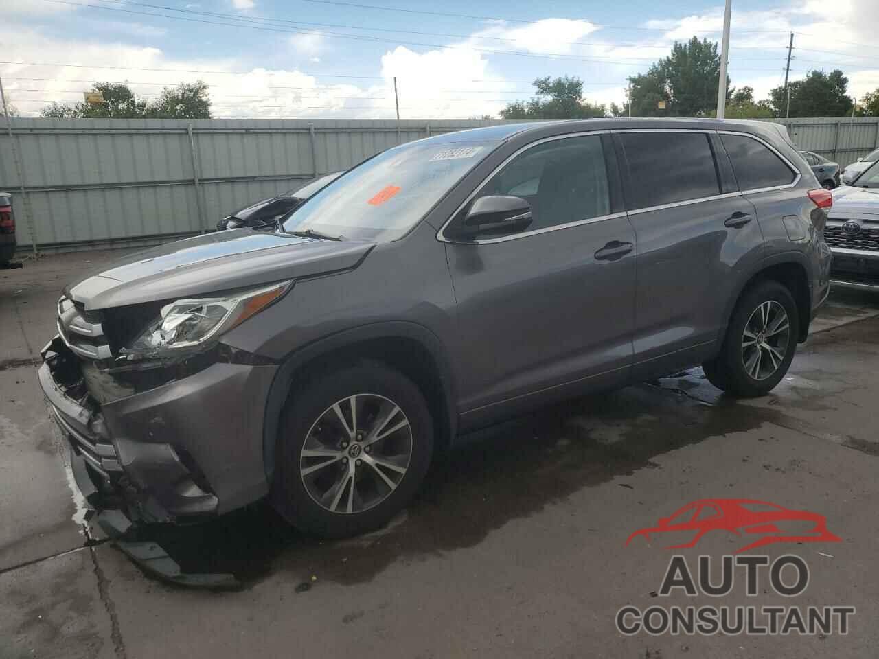 TOYOTA HIGHLANDER 2018 - 5TDBZRFHXJS880445