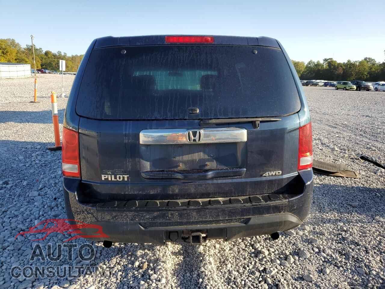 HONDA PILOT 2012 - 5FNYF4H26CB013470