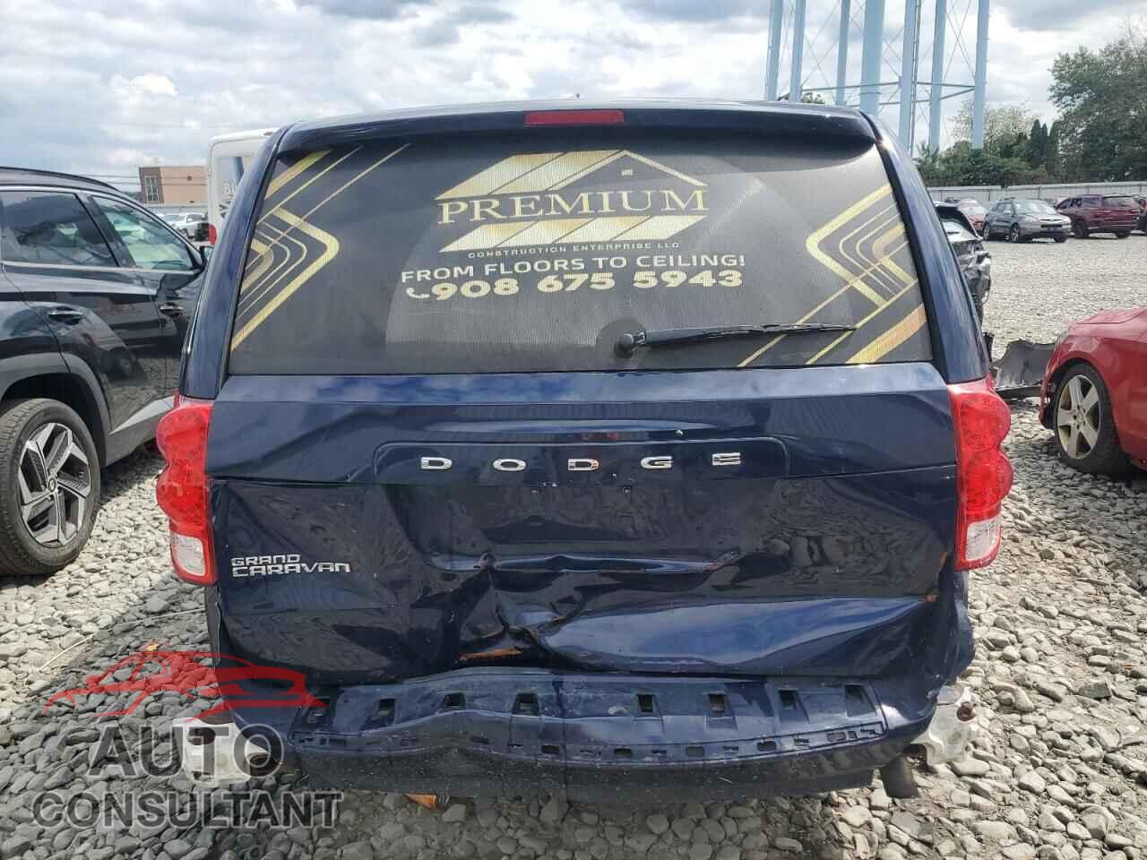 DODGE CARAVAN 2013 - 2C4RDGBG8DR624154