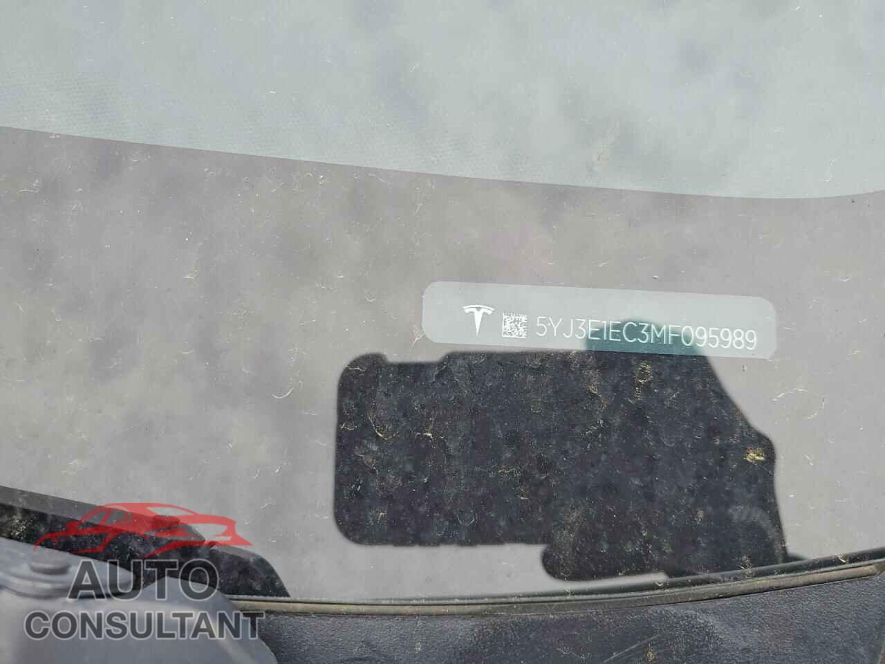 TESLA MODEL 3 2021 - 5YJ3E1EC3MF095989