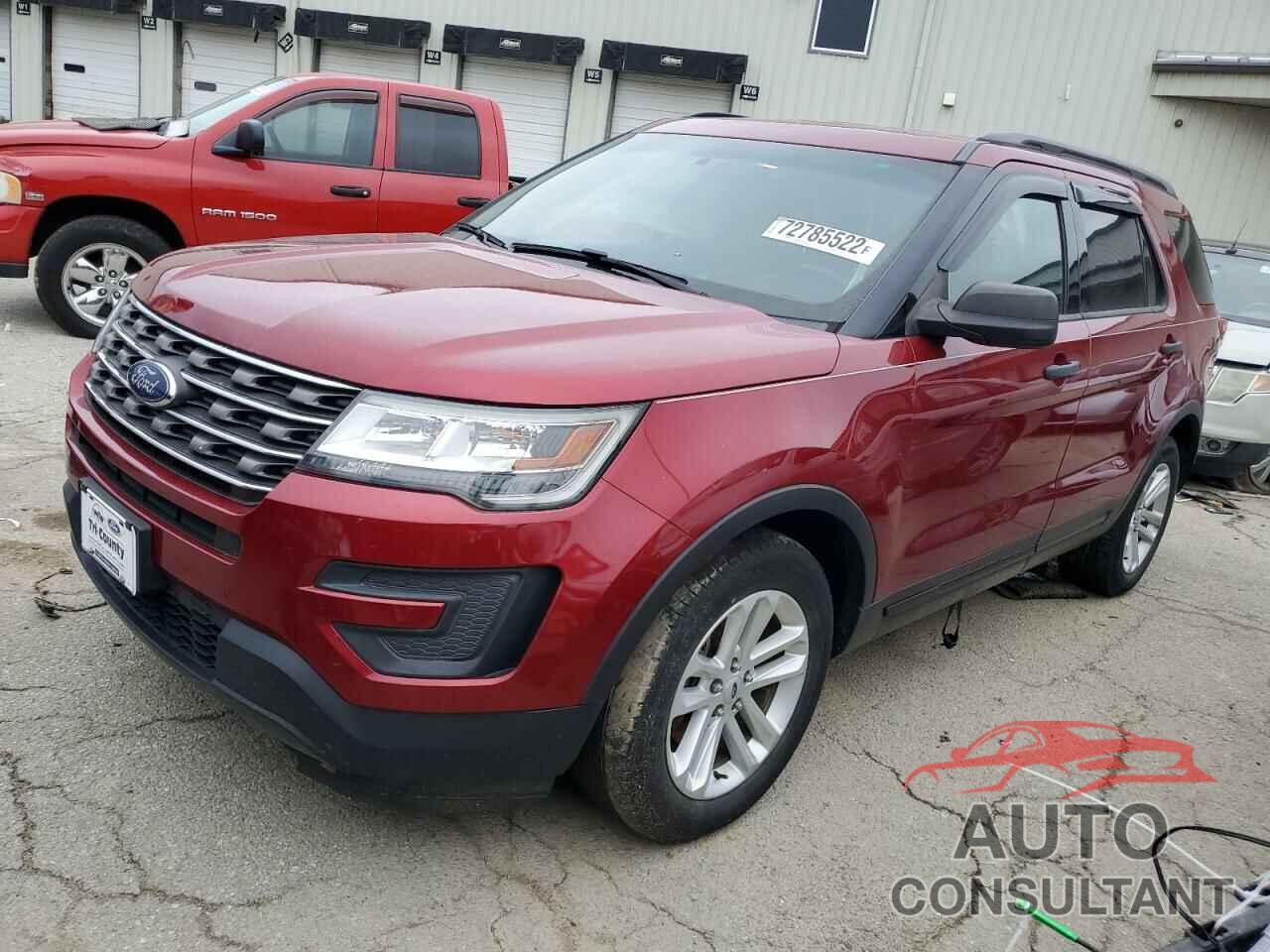 FORD EXPLORER 2017 - 1FM5K7B82HGA57097
