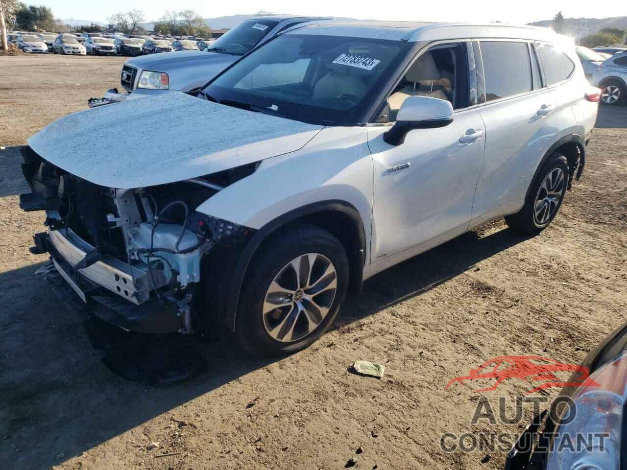 TOYOTA HIGHLANDER 2020 - 5TDHBRCH2LS508555