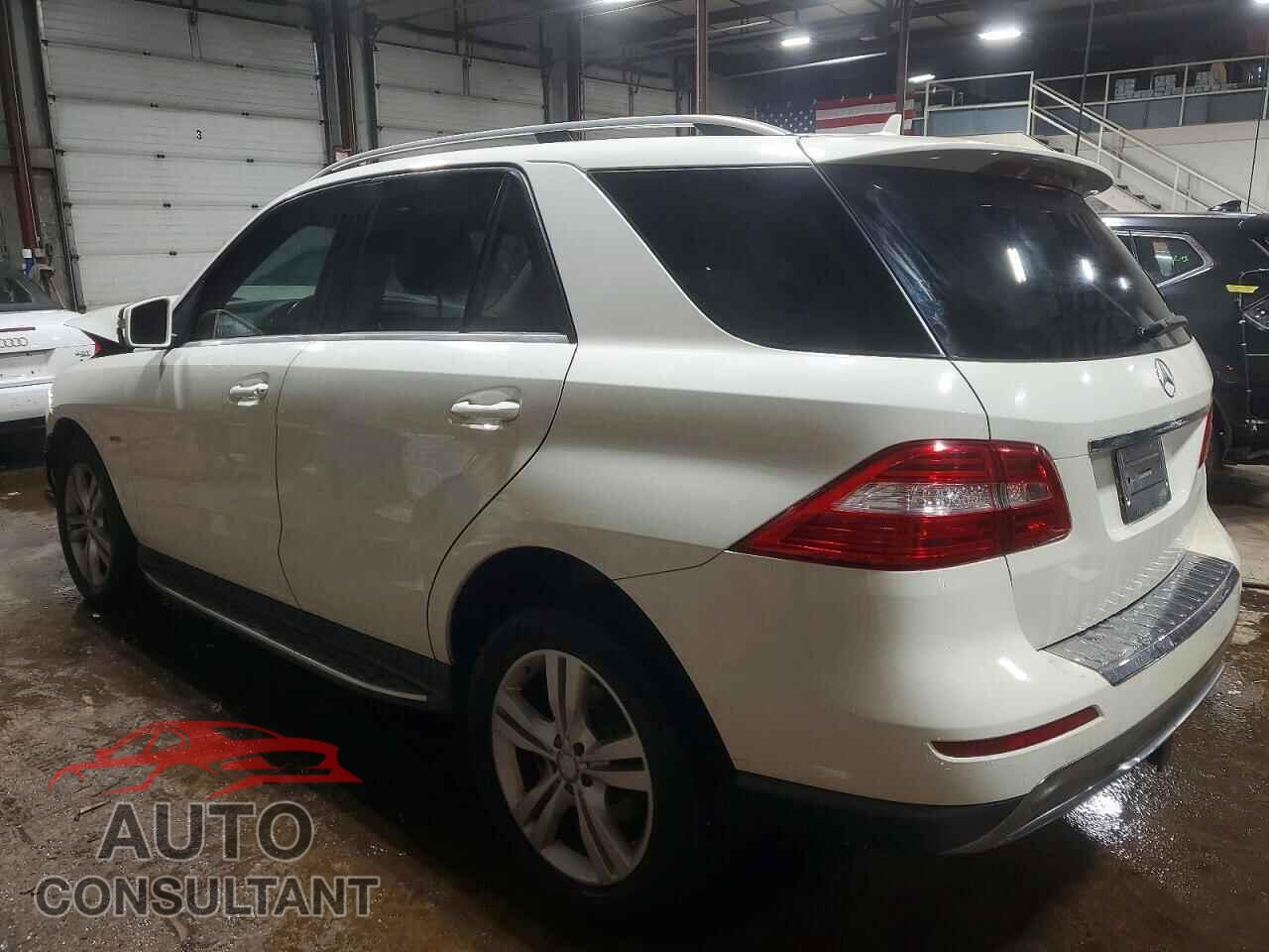 MERCEDES-BENZ M-CLASS 2012 - 4JGDA2EB2CA001035