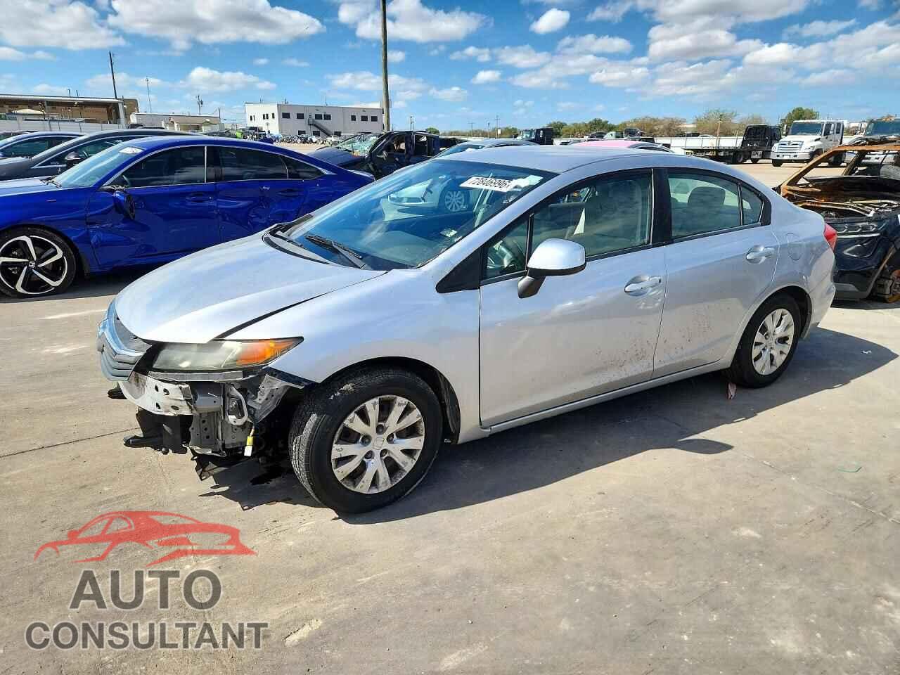 HONDA CIVIC 2012 - 19XFB2F56CE374353