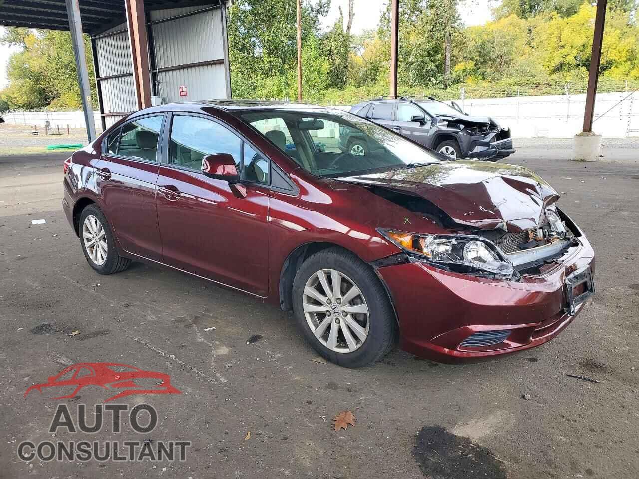 HONDA CIVIC 2012 - 19XFB2F82CE381102