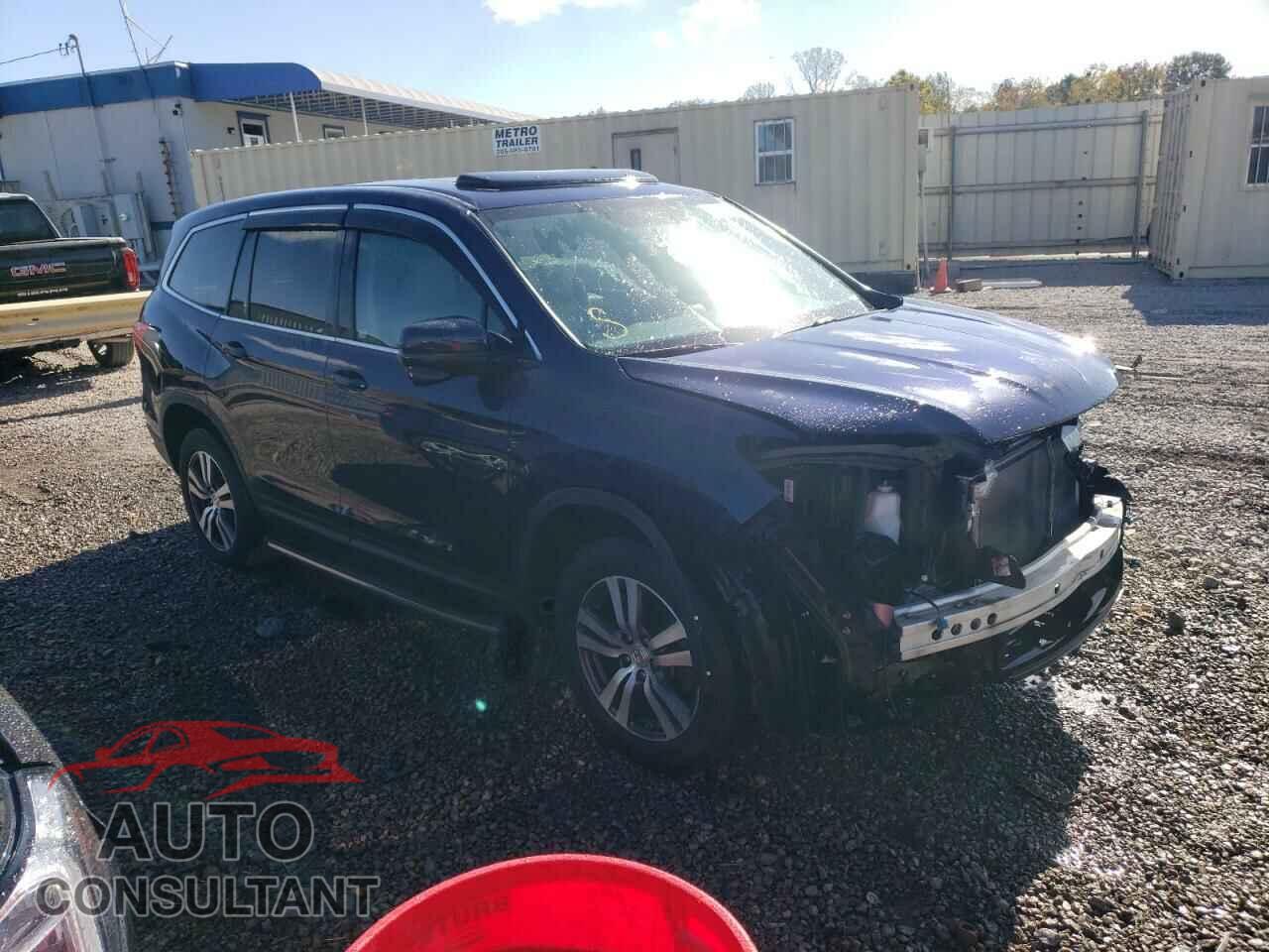 HONDA PILOT 2017 - 5FNYF5H56HB011242