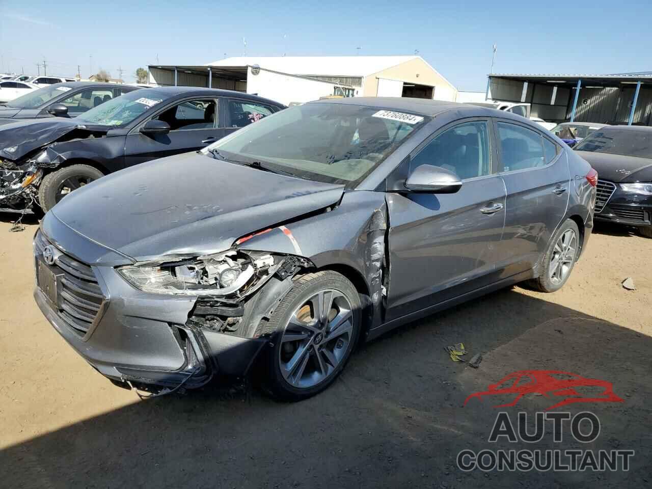 HYUNDAI ELANTRA 2017 - KMHD84LF4HU230061