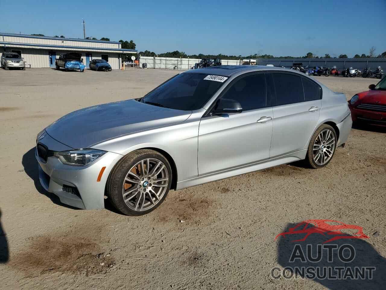 BMW 3 SERIES 2016 - WBA8B3G5XGNT62556