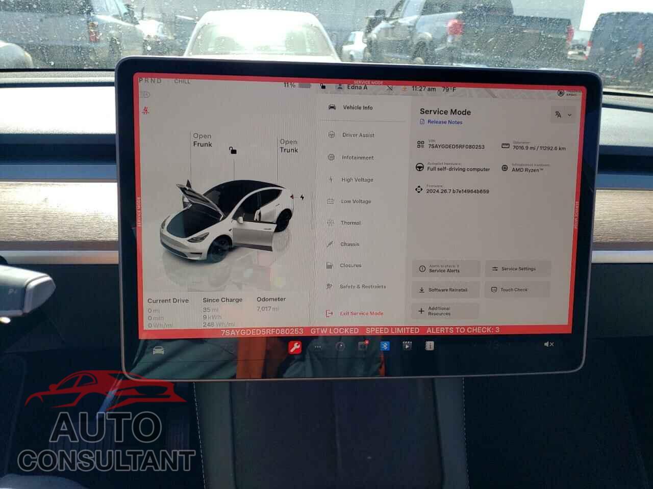 TESLA MODEL Y 2024 - 7SAYGDED5RF080253
