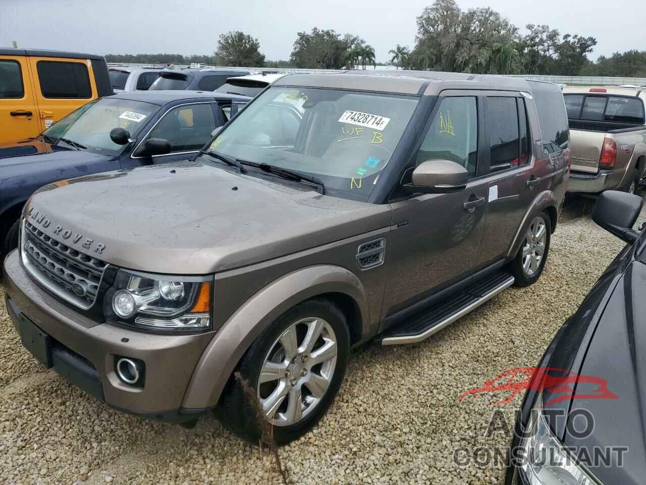 LAND ROVER LR4 2016 - SALAG2V62GA802507