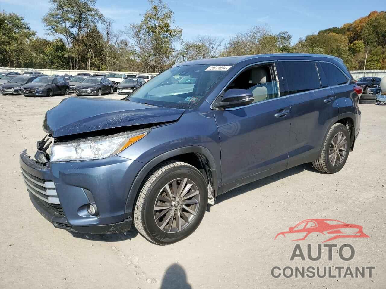 TOYOTA HIGHLANDER 2019 - 5TDJZRFH4KS997273