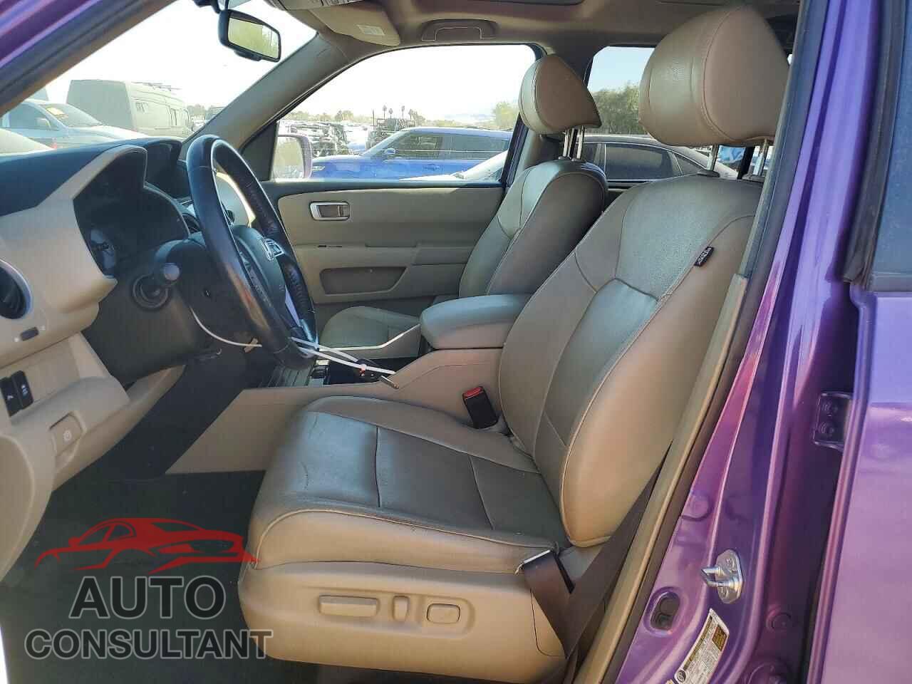 HONDA PILOT 2013 - 5FNYF4H99DB058191