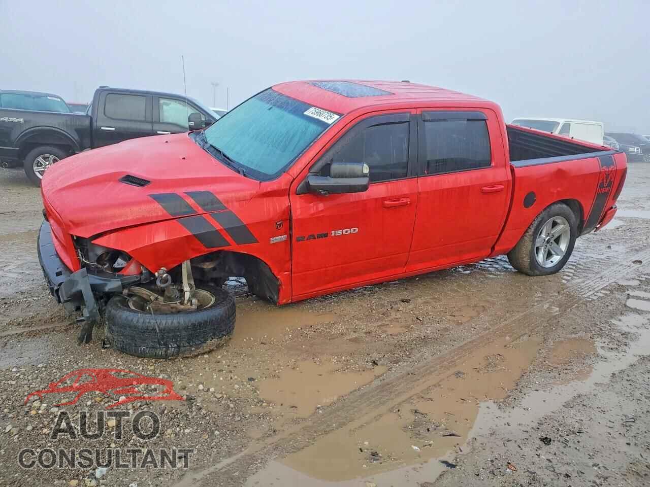 DODGE RAM 1500 2012 - 1C6RD7MT1CS256589