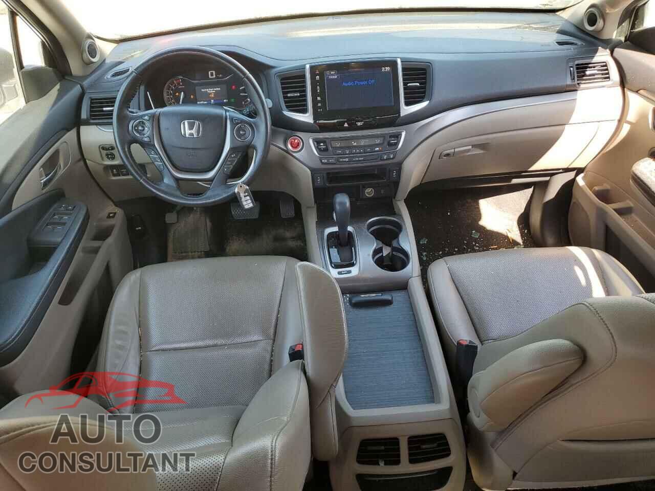HONDA RIDGELINE 2017 - 5FPYK2F65HB006532