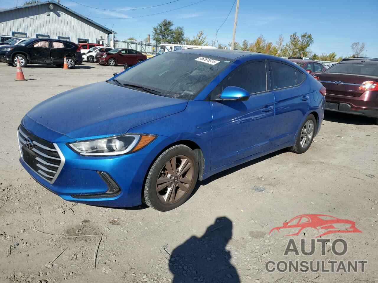 HYUNDAI ELANTRA 2017 - KMHD84LF8HU241984