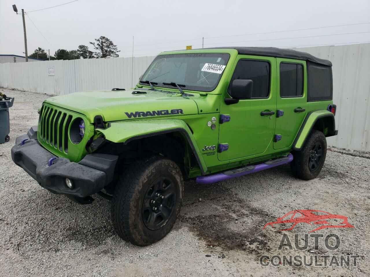 JEEP WRANGLER 2018 - 1C4HJXDNXJW293094