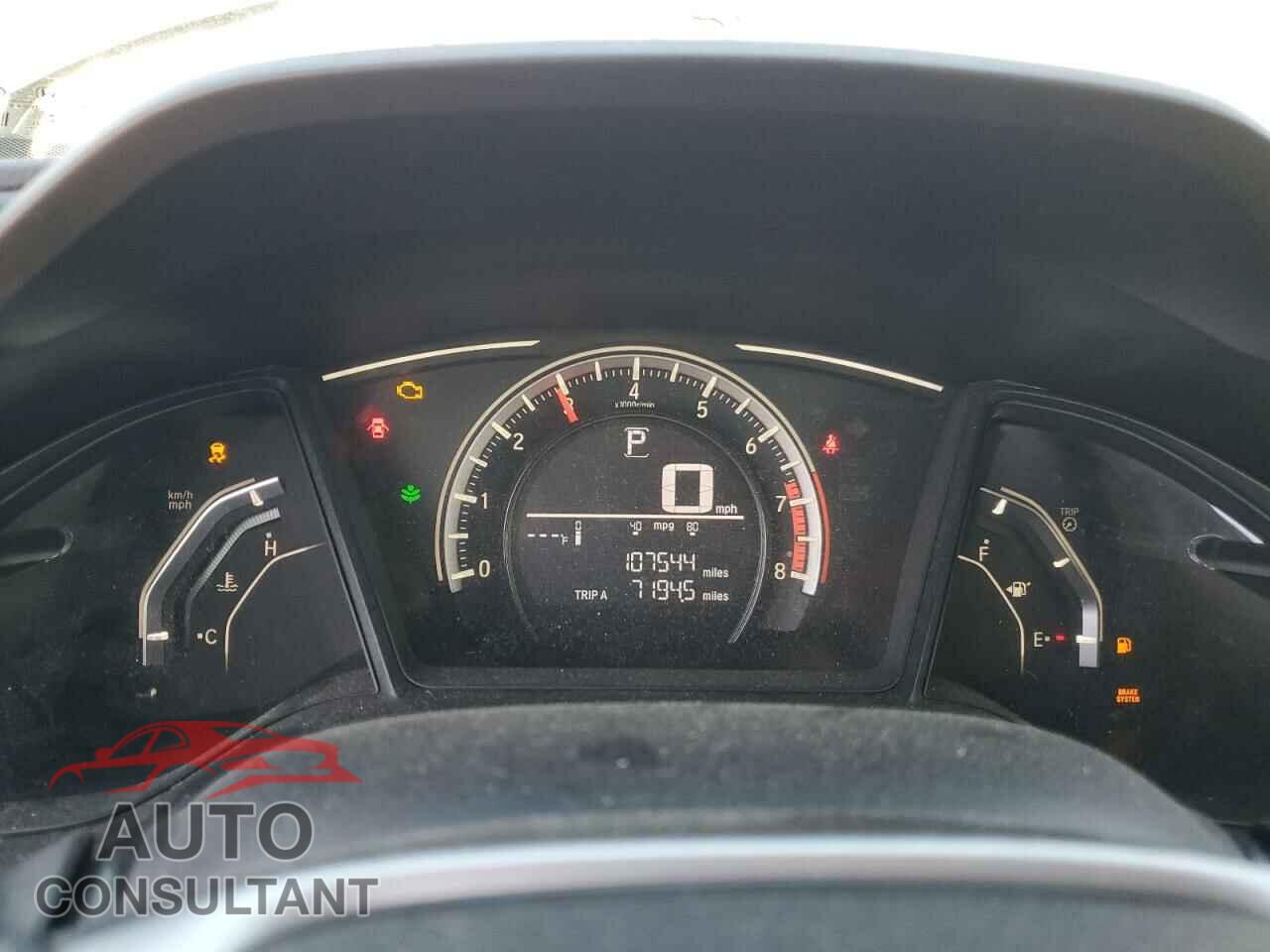 HONDA CIVIC 2017 - 19XFC2F54HE232118