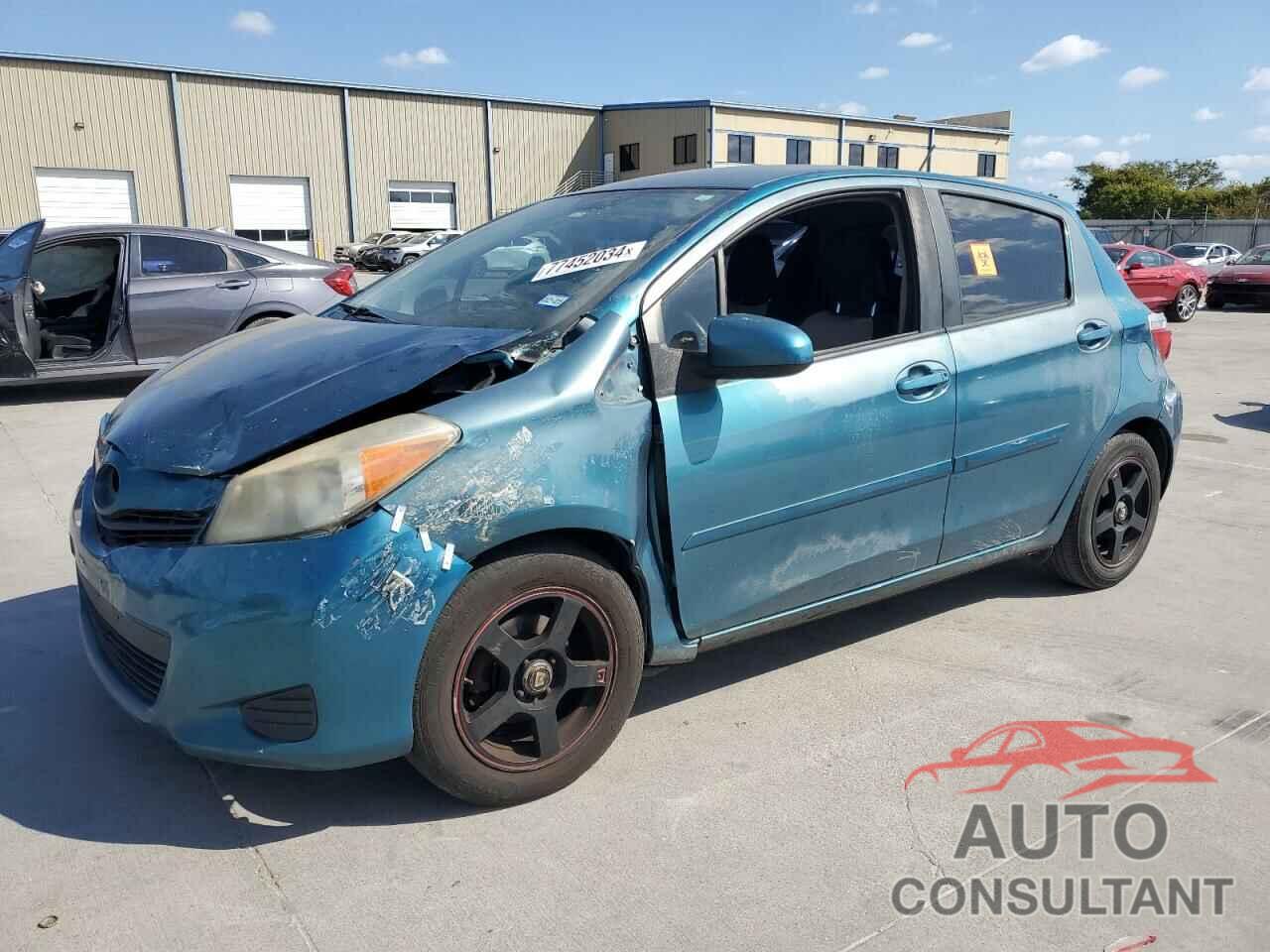 TOYOTA YARIS 2012 - JTDKTUD36CD535570