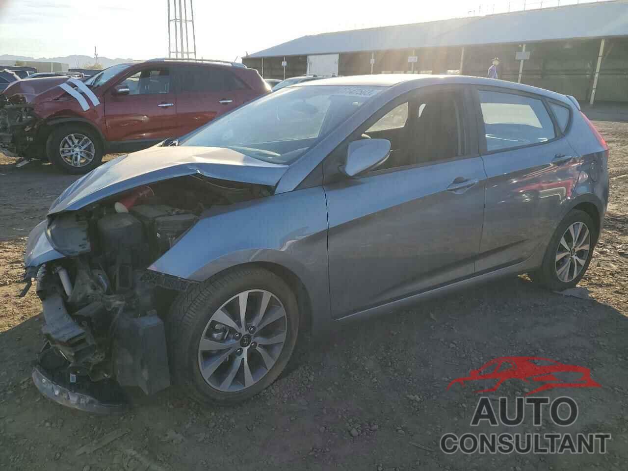 HYUNDAI ACCENT 2017 - KMHCU5AE6HU353836