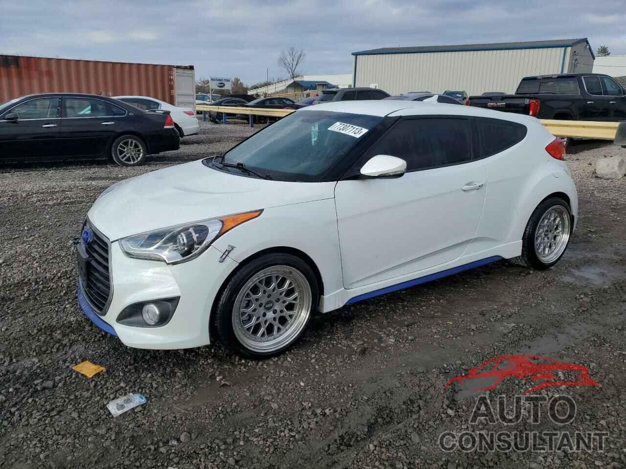 HYUNDAI VELOSTER 2016 - KMHTC6AEXGU272684