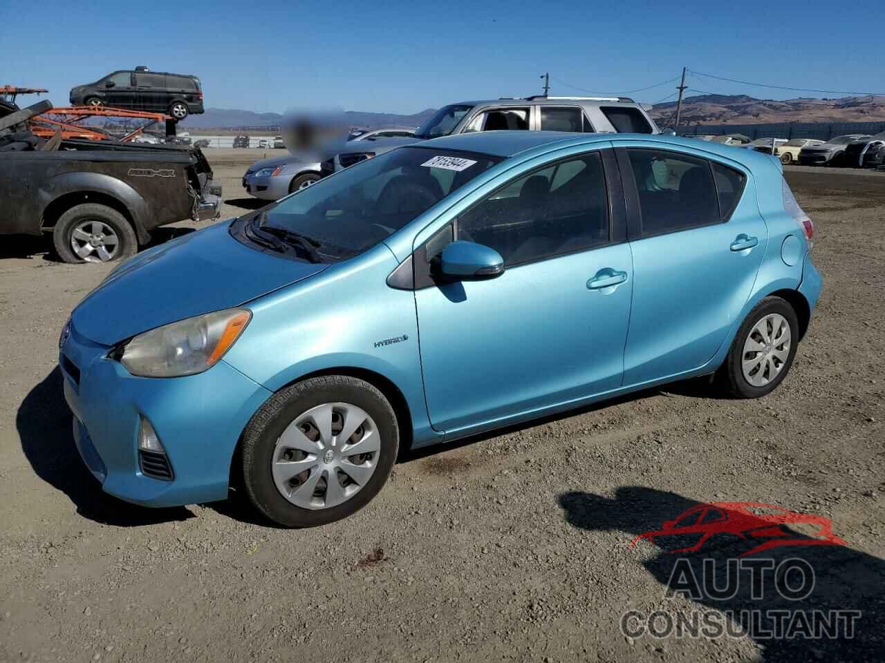 TOYOTA PRIUS 2012 - JTDKDTB3XC1023631