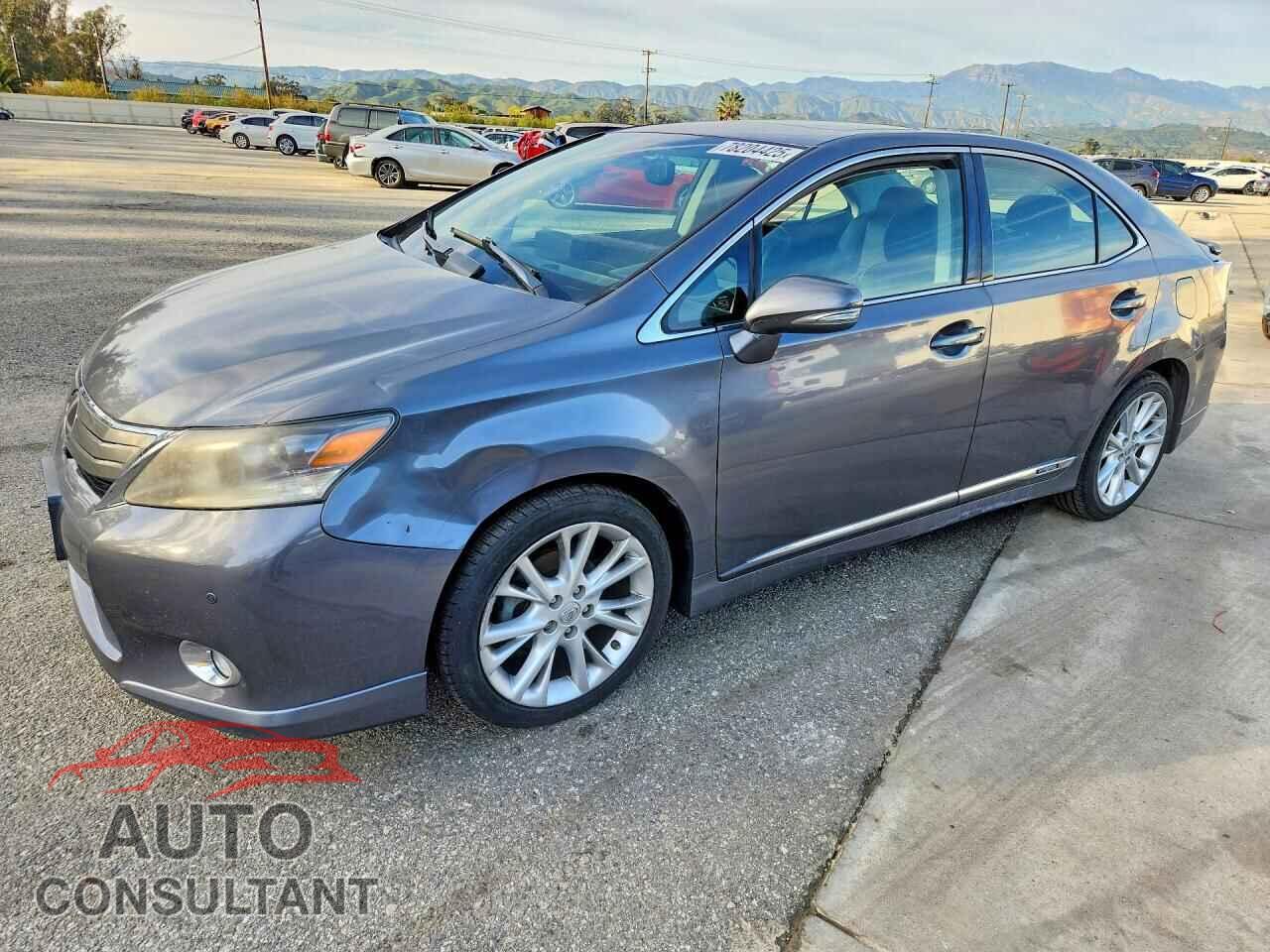 LEXUS HS 2012 - JTHBB1BA5C2051502