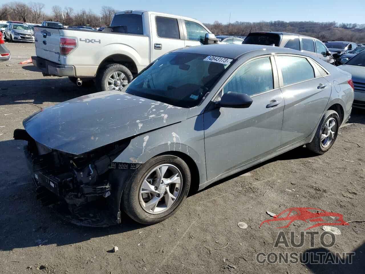 HYUNDAI ELANTRA 2021 - KMHLL4AG7MU180479
