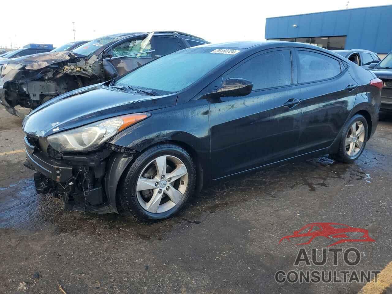 HYUNDAI ELANTRA 2013 - KMHDH4AE0DU627481