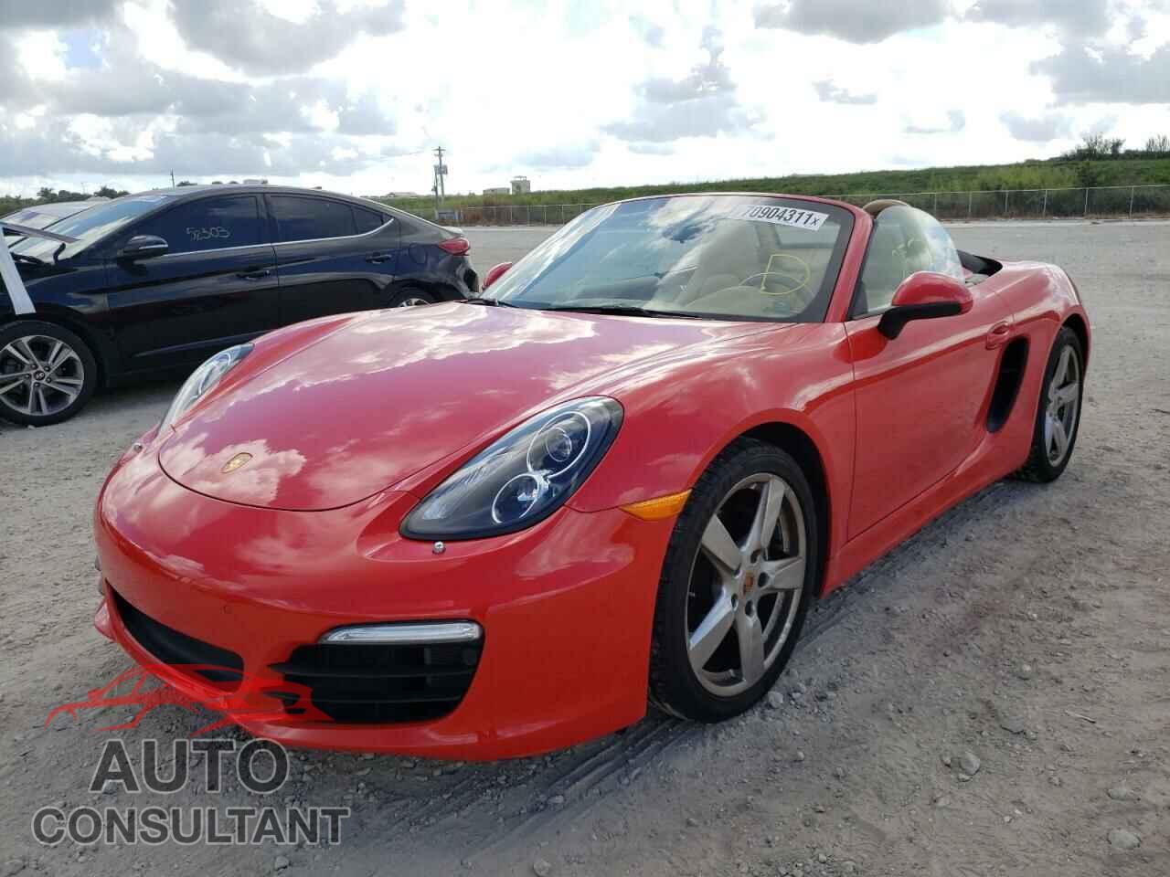PORSCHE BOXSTER 2016 - WP0CA2A81GS120625