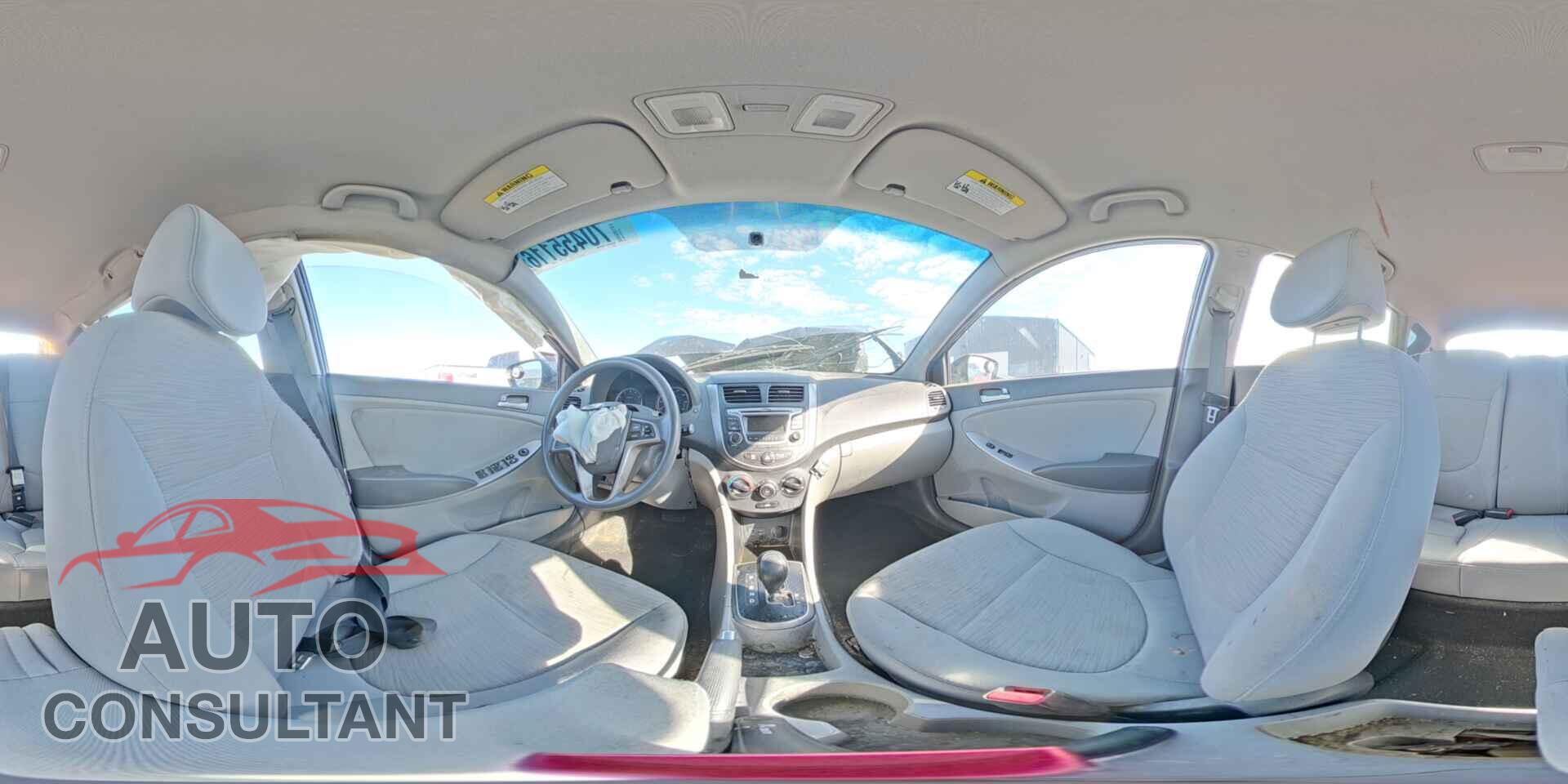HYUNDAI ACCENT 2017 - KMHCT5AE4HU353398
