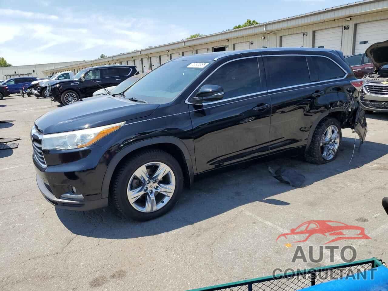 TOYOTA HIGHLANDER 2015 - 5TDDKRFH4FS111072