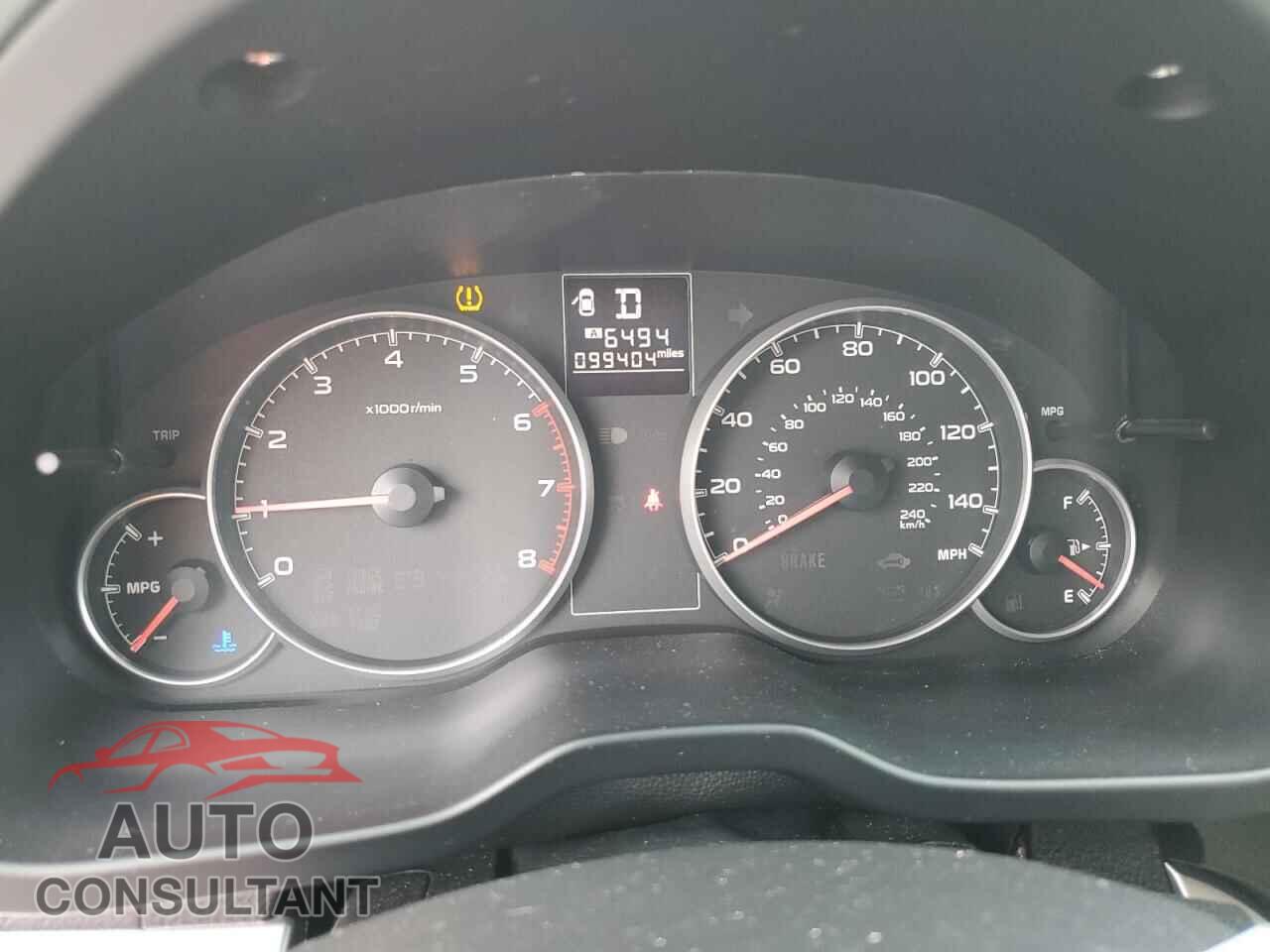 SUBARU OUTBACK 2013 - 4S4BRBGC7D3237627