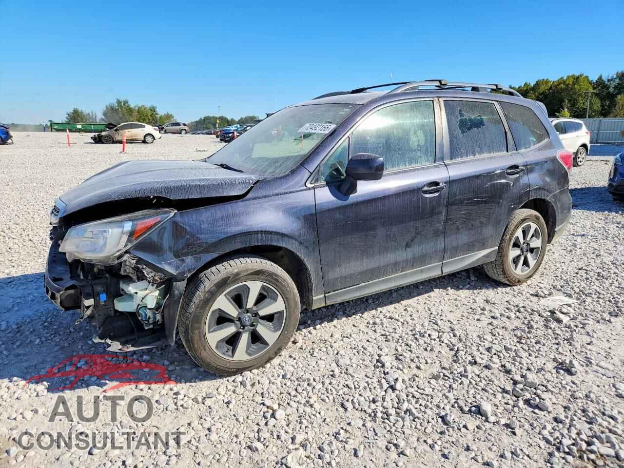 SUBARU FORESTER 2018 - JF2SJAGC0JH486258