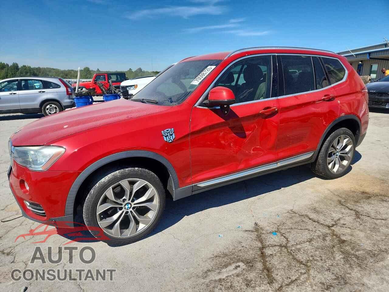 BMW X3 2016 - 5UXWX9C51G0D64151