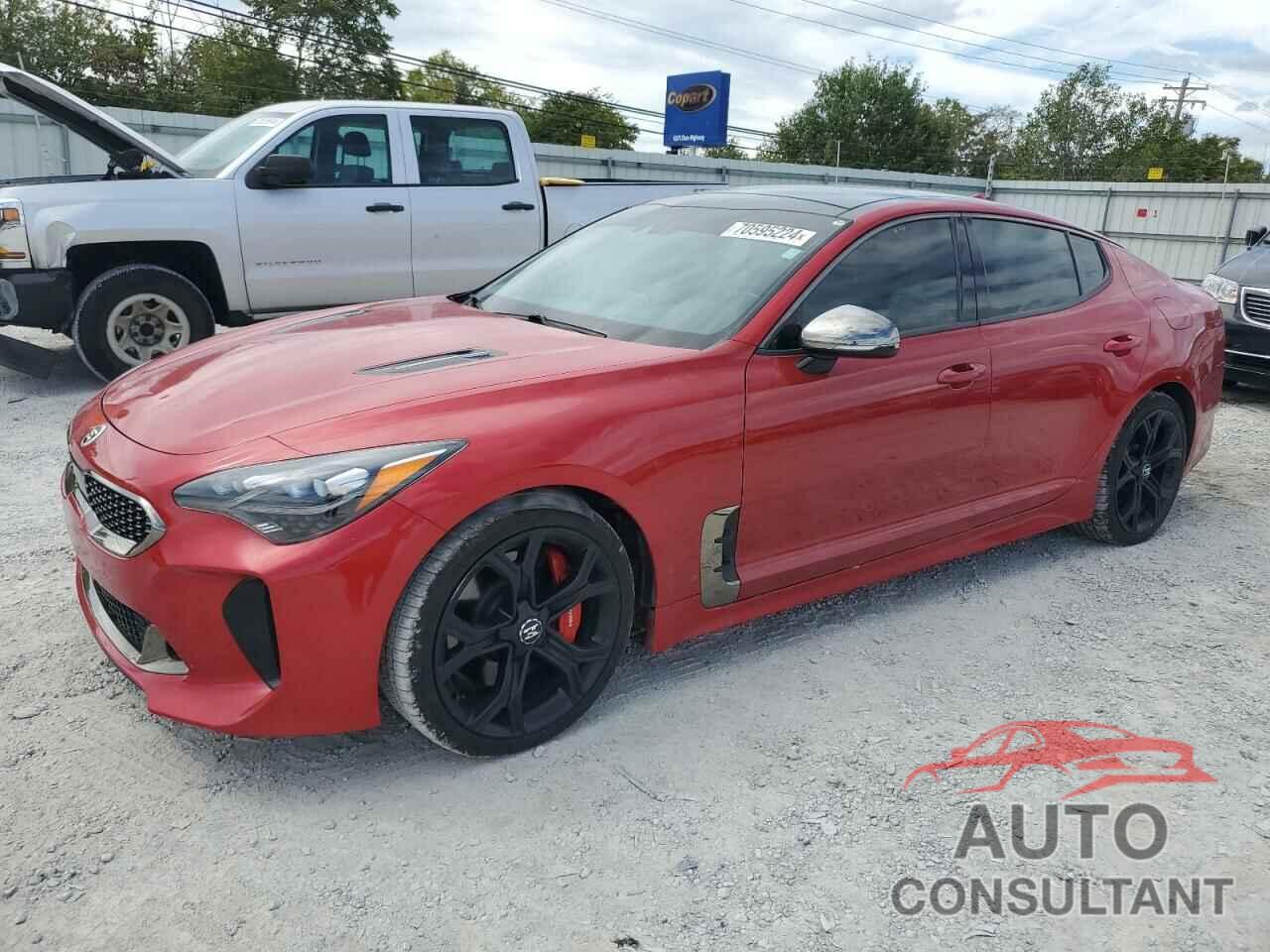 KIA STINGER 2018 - KNAE55LC7J6010742