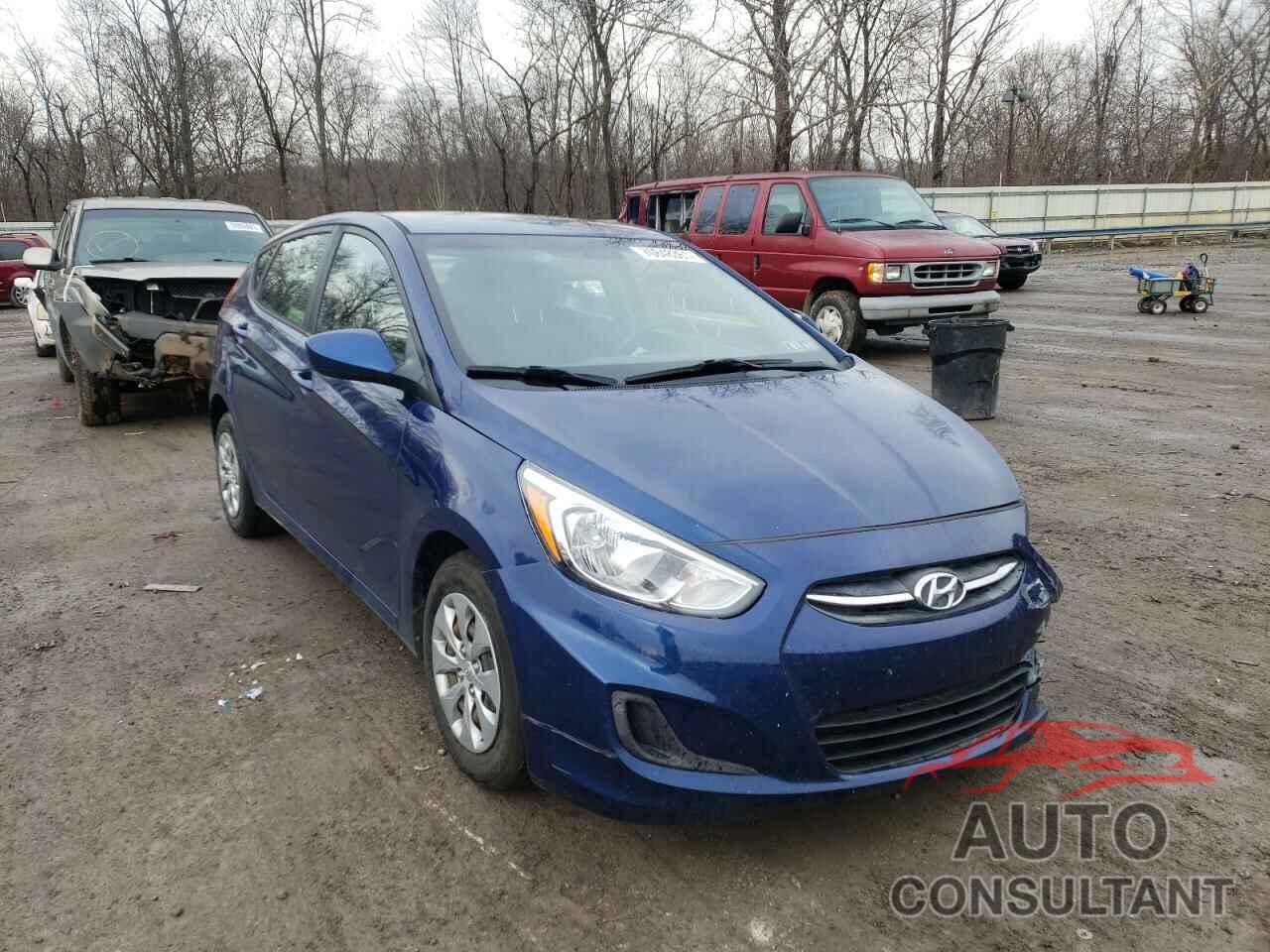 HYUNDAI ACCENT 2017 - KMHCT5AE4HU337203